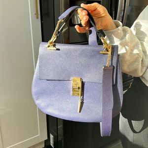 A Chloe purple Leather bag. Good Conditions